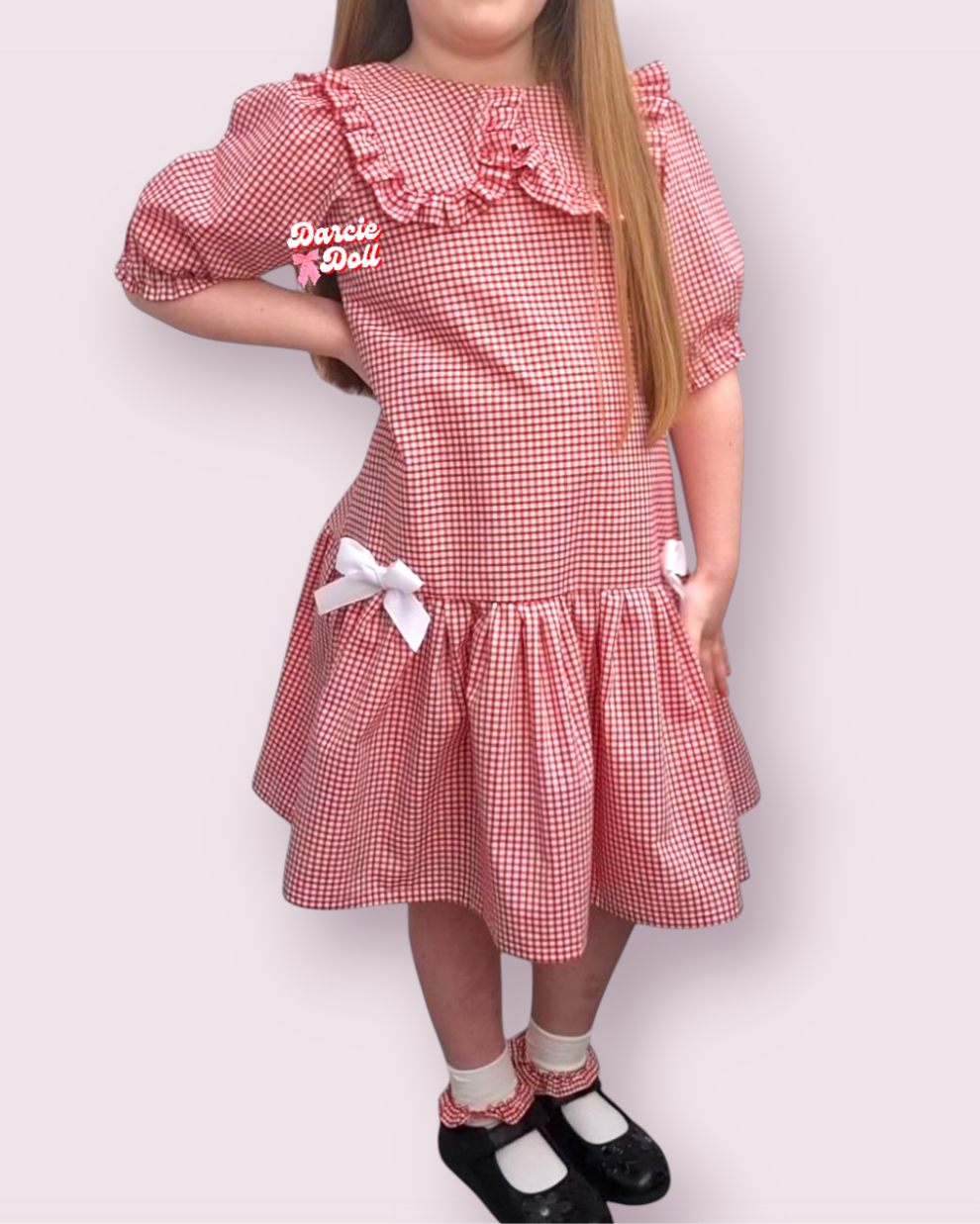 BURGENDY DOLLY Dress