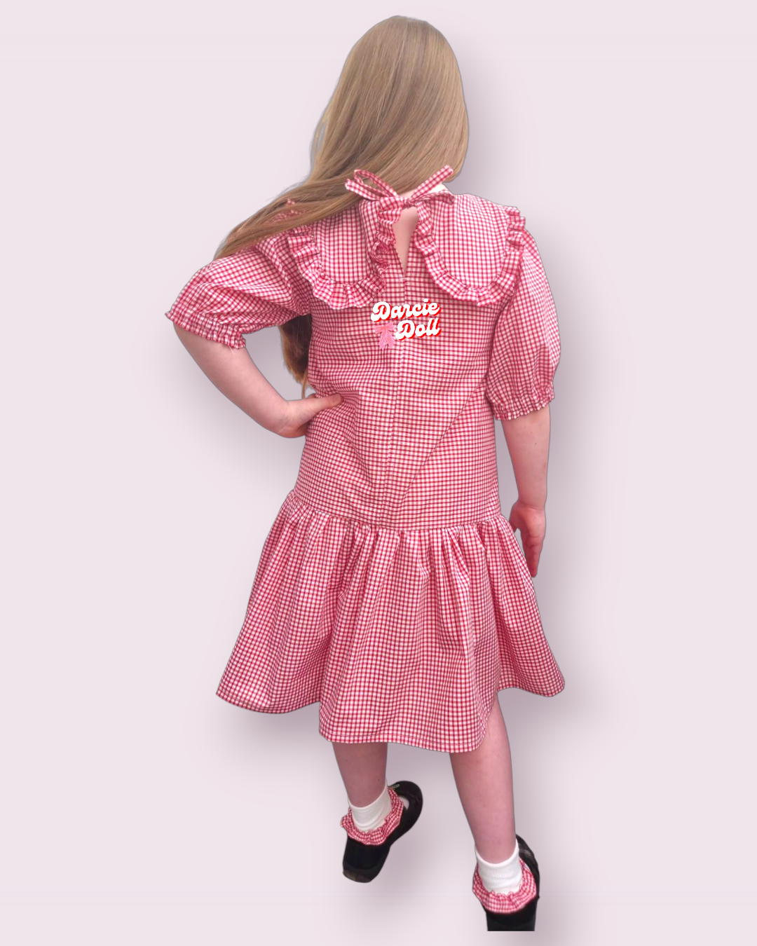 BURGENDY DOLLY Dress